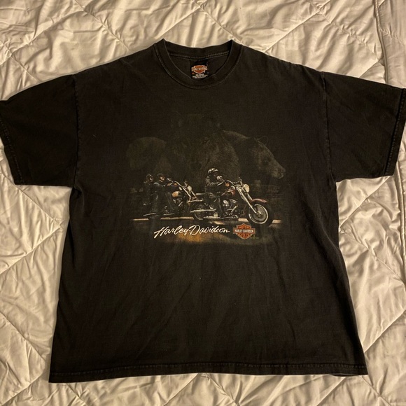 VINTAGE Harley Davidson XL t shirt - Picture 2 of 2